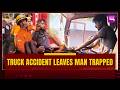 Accident Reported In Aldona Man Trapped In Truck