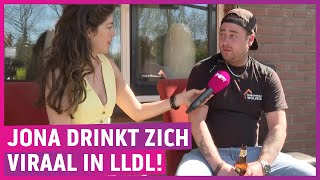 Zuiplap Jona held na dronken tv-dates!