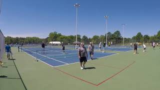 Pickleball Kory Kelly and Mark Moore
