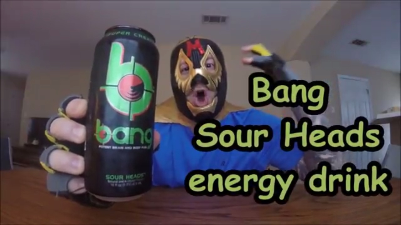 Bang Sour Heads energy drink YouTube