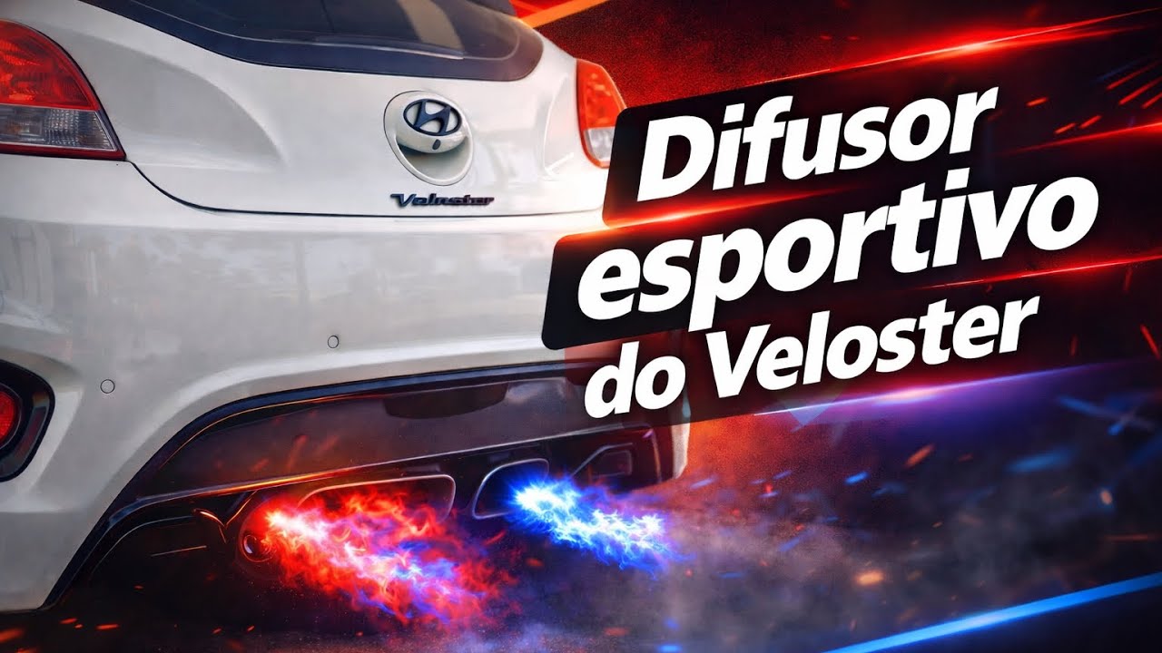 DIFUSOR ESPORTIVO DO VELOSTER - YouTube