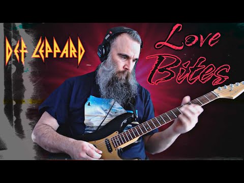 Def Leppard - Love Bites - Instrumental Guitar Cover By Paul Hurley