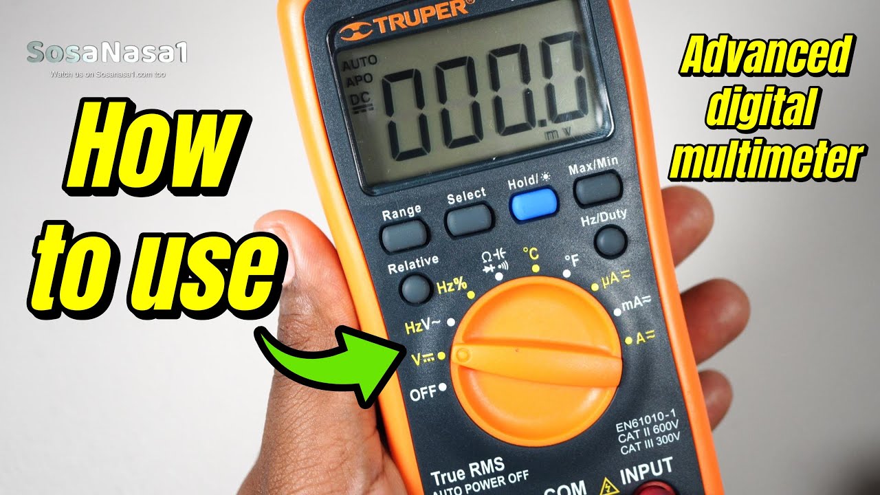 Как пользоваться современным цифровым мультиметром на примерах.