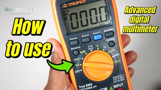 How to use Advanced Digital Multimeter with examples