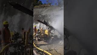 Roc Drilling For Rockbolt.