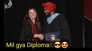 Big Day !!! My convocation ceremony in canada  🇨🇦  #calgary #sait #saitgrad2022