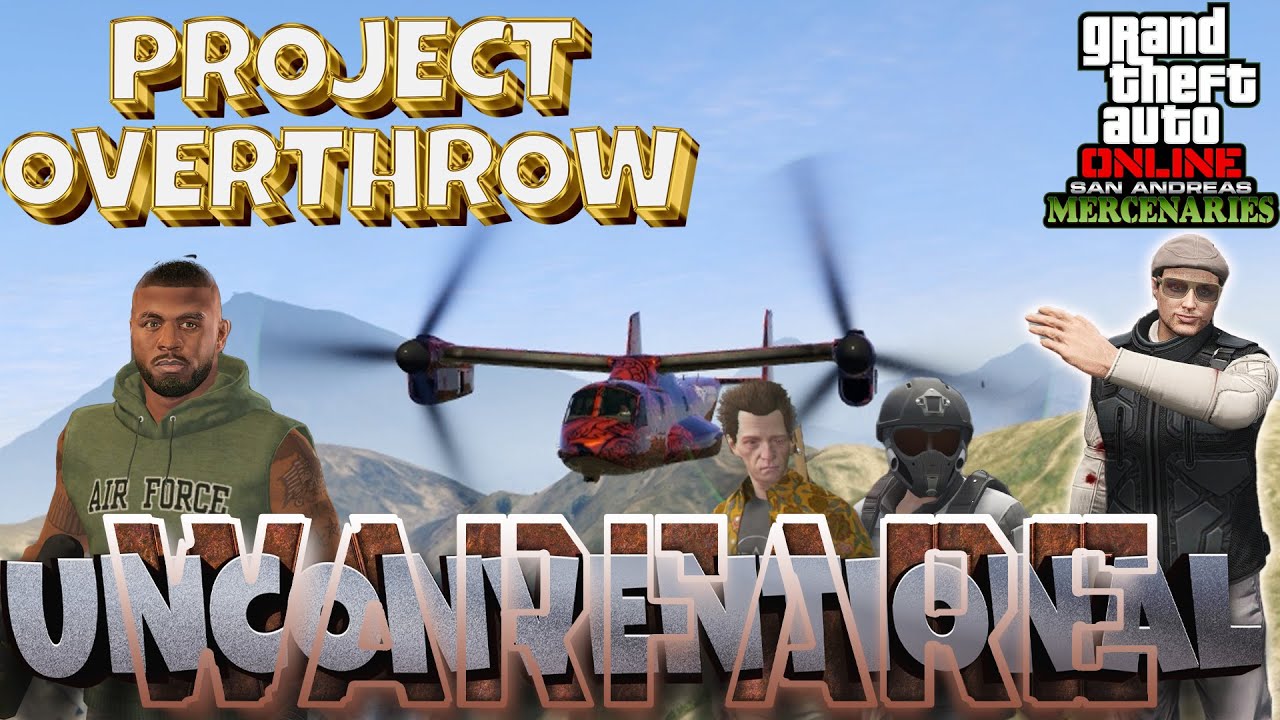 GTA Online Project Overthrow Unconventional Warfare | Charlie | Avenger Operations Terminal