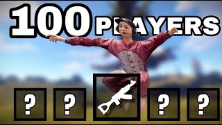 Rust but Every Time I Jump I Get a Random Item… VS 100 Players