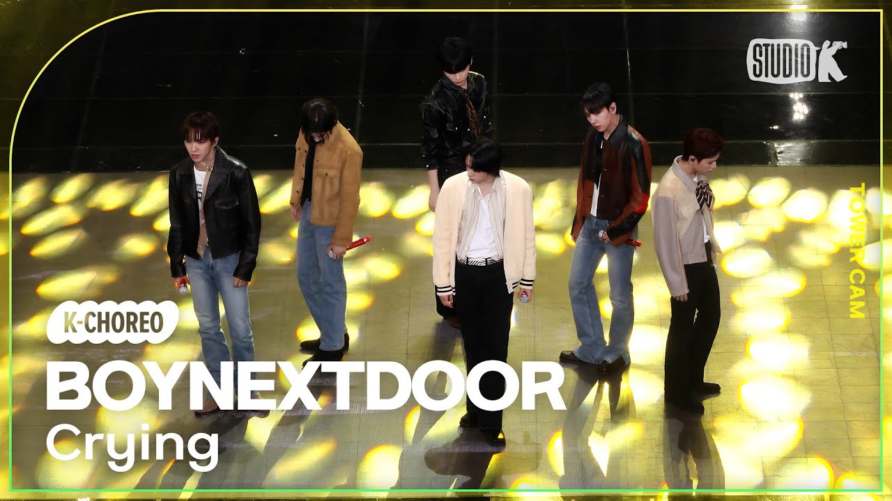 [K-Choreo Tower Cam 4K] 보이넥스트도어 직캠 'Crying' (BOYNEXTDOOR Choreography) l @MusicBank KBS 230908