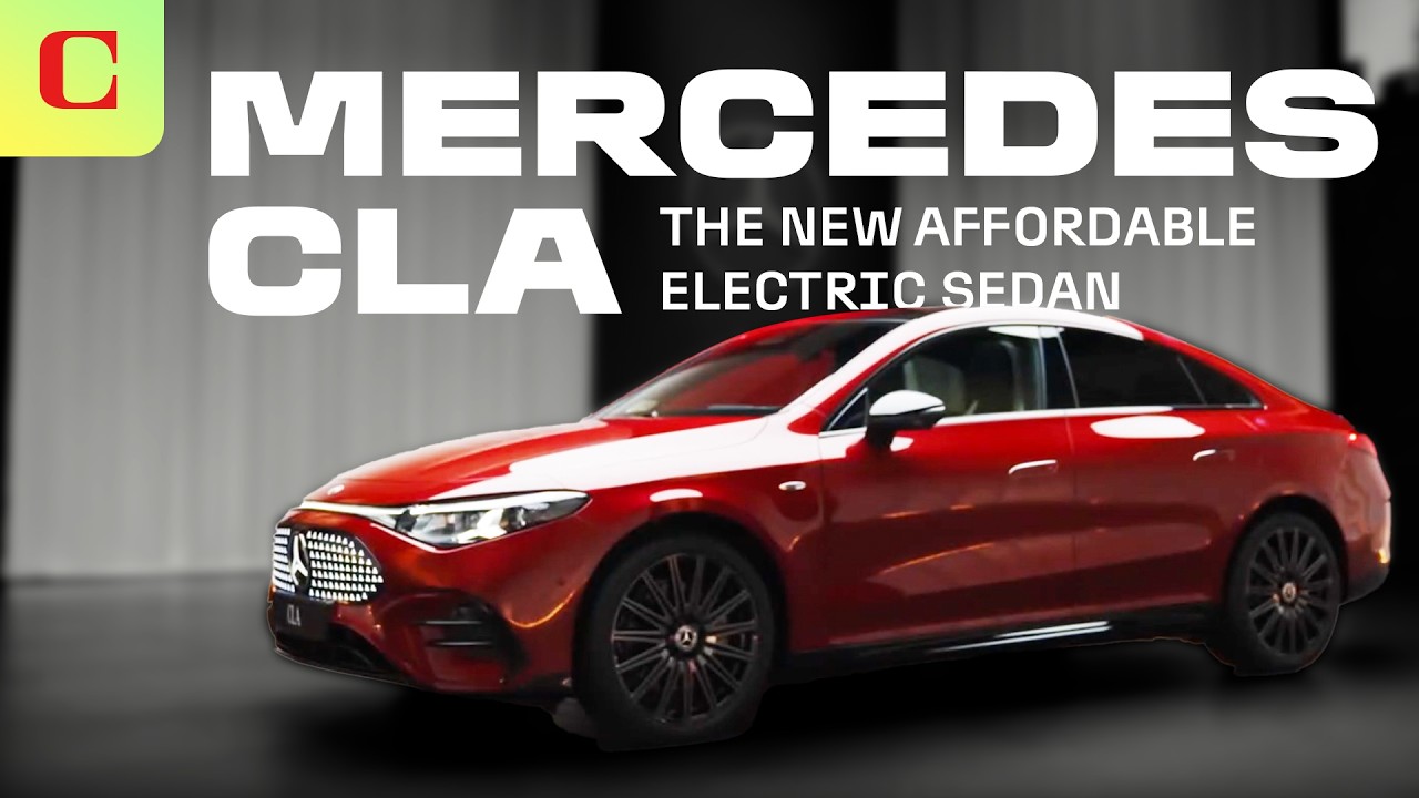 Mercedes’ Newest Entry-Level EV Debuts Its Highest Tech | 2026 CLA With EQ Tech