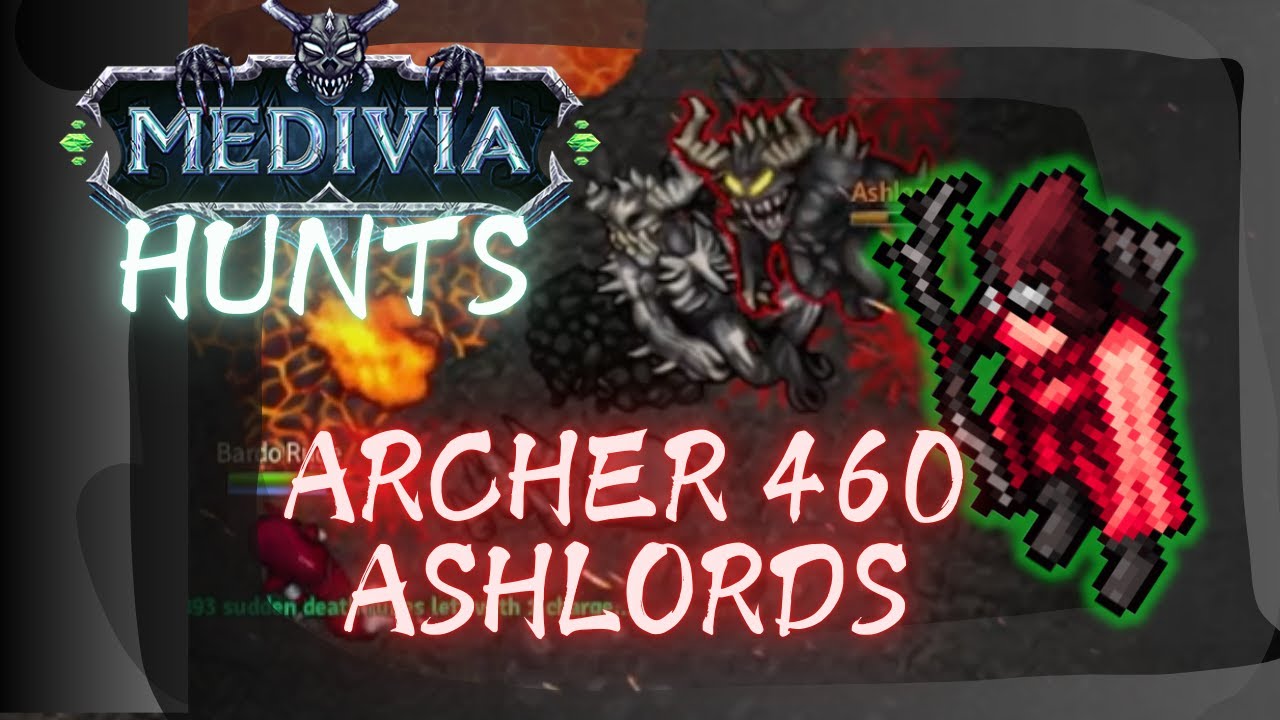ARCHER 460 SLAYING ASHLORDS - DEMONIC FACTION - MEDIVIA ONLINE - YouTube
