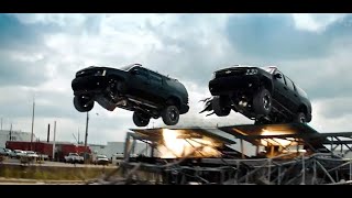 Transformers Dark of the Moon (2011) - Freeway Chase - Only Action [4K]