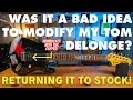 Was it dumb to mod my Tom Delonge Strat?! Returning it to stock with a Seymour Duncan Invader!