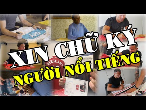 Video: Cách Xin Chữ Ký Từ Người Nổi Tiếng