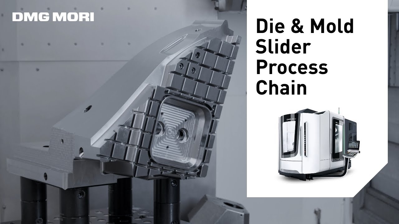 Die & Mold Process Chain – Slider Machining on a DMC 80 FD duoBLOCK