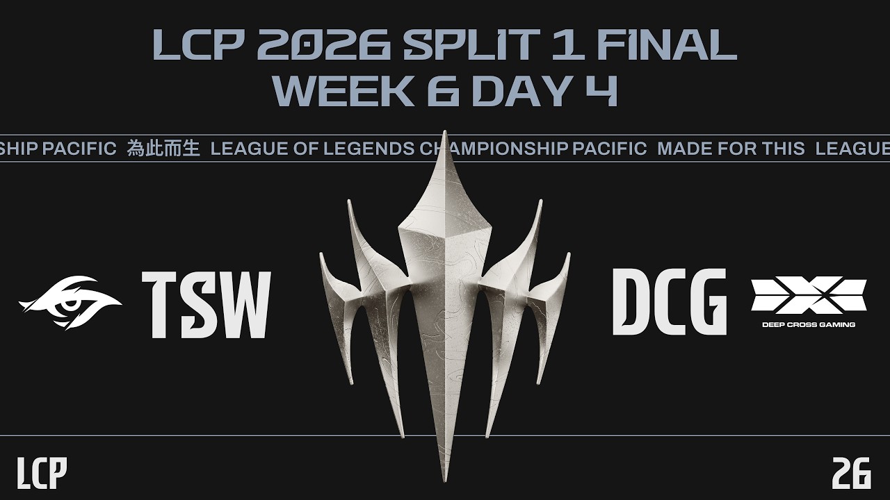 [EN] TSW vs DCG | LCP 2026 Split 1 Final
