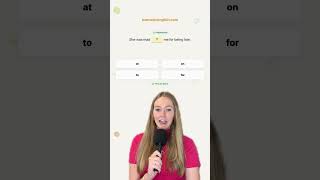 Pop Quiz: Preposition