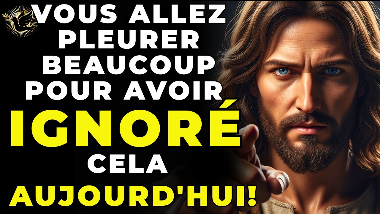 DIEU DIT : VOUS AVEZ IGNORÉ TOUS LES SIGNES... VOUS RISQUEZ DE TOUT PERDRE CE SOIR! MESSAGE DES ANGE