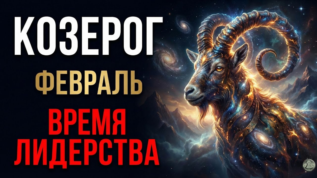 Козерог: февраль — сила дисциплины и успеха!