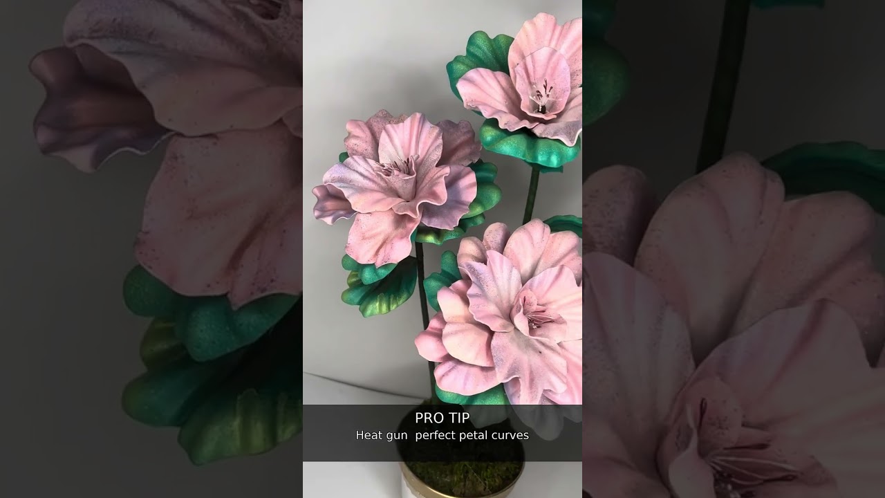 This is how we make GIANT flowers ✨ #Shorts