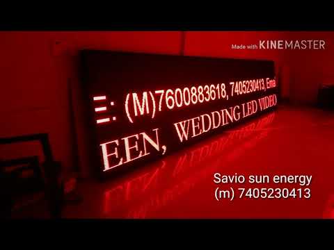 Scrolling Message display board/Running led display board/Moving message display