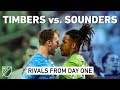 Origins of &quot;the greatest soccer rivalry in North America&quot; | Timbers vs. Sounders