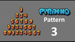 8 Pyramid Pattern Print with ALPHABETS & DIGITS - Part 06 ( বাংলা ) | C language