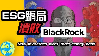 CK投資理財 | BlackRock/Vanguard緊急撤出ESG市場！ESG ETF關閉！發生了什麼？？