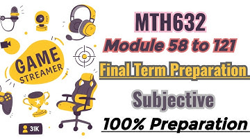 MTH632 Final Term  Subjective 2024 | Final Term Preparation 2024 | Current Paper Solution #mth632