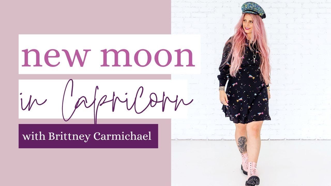 New Moon In Capricorn: Manifest Your Dreams & Goals! - YouTube