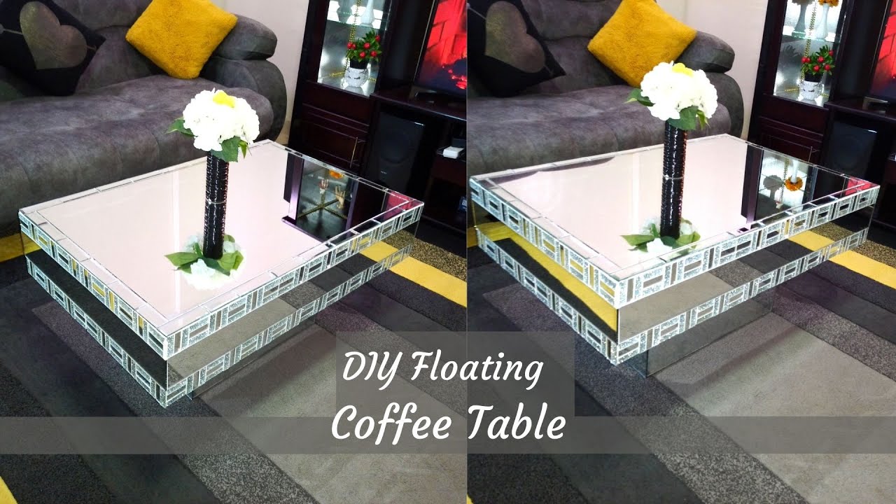 SEE HOW I MADE A DIY COFFEE TABLE - YouTube