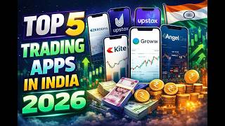 Best Trading Apps in India (2026) 📈 Most Popular Stock Brokers