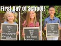 FIRST DAY OF SCHOOL...AT HOME! / THREE KIDS TRY VIRTUAL LEARNING / NEW SCHOOL YEAR 2020