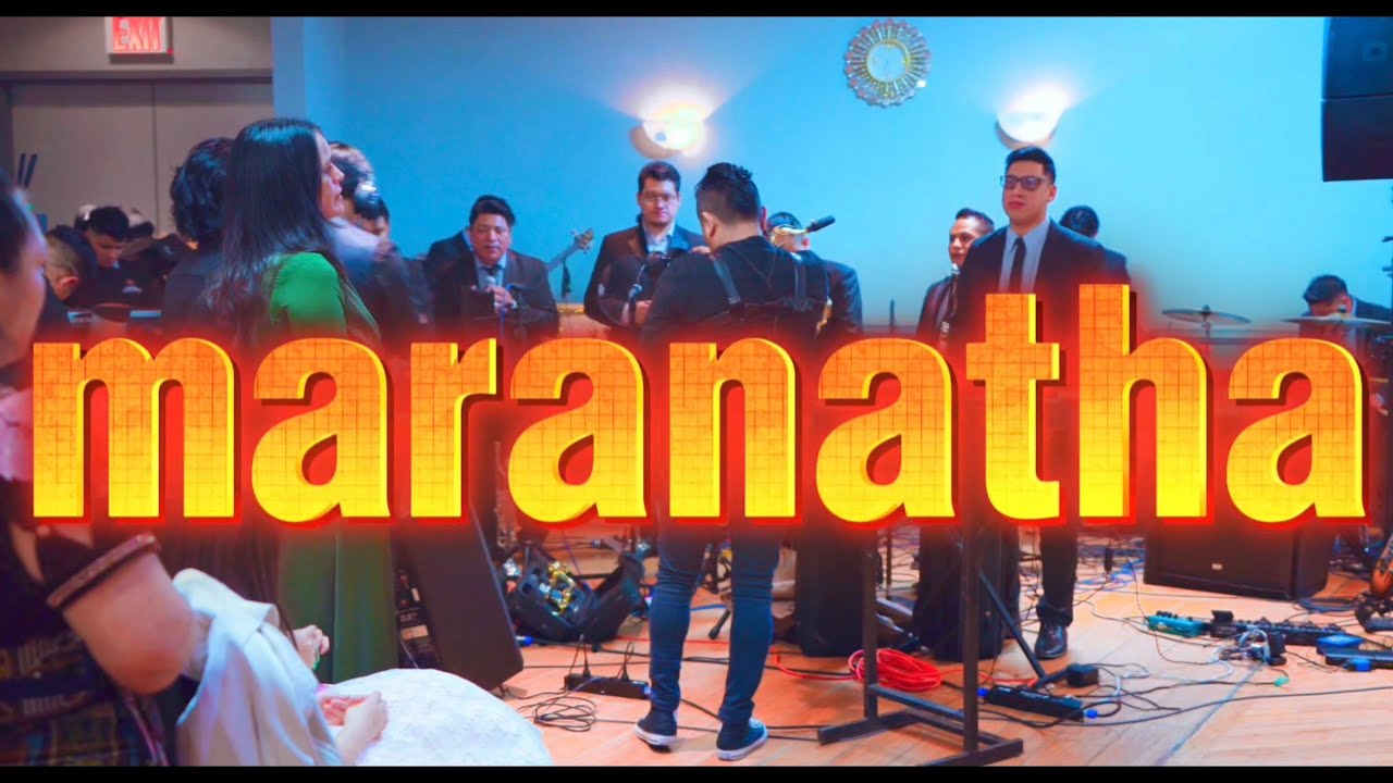 Agrupacion Maranatha brooklyn new york cover. Autor Jesus Adrian Romero.