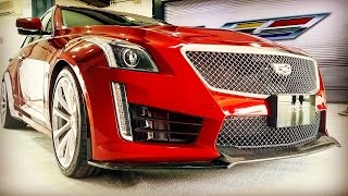 2016 cadillac cts-v test drive