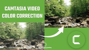 Camtasia 9 Color correction tutorial video | Techsmith Camtasia studio