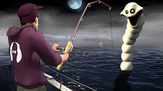 WE CAUGHT HUNGRY WORM FISHING... screenshot 2