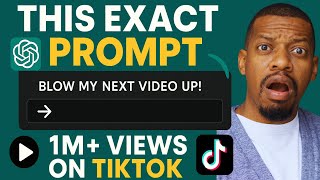 Do THIS Prompt to make the TIKTOK algorithm love you