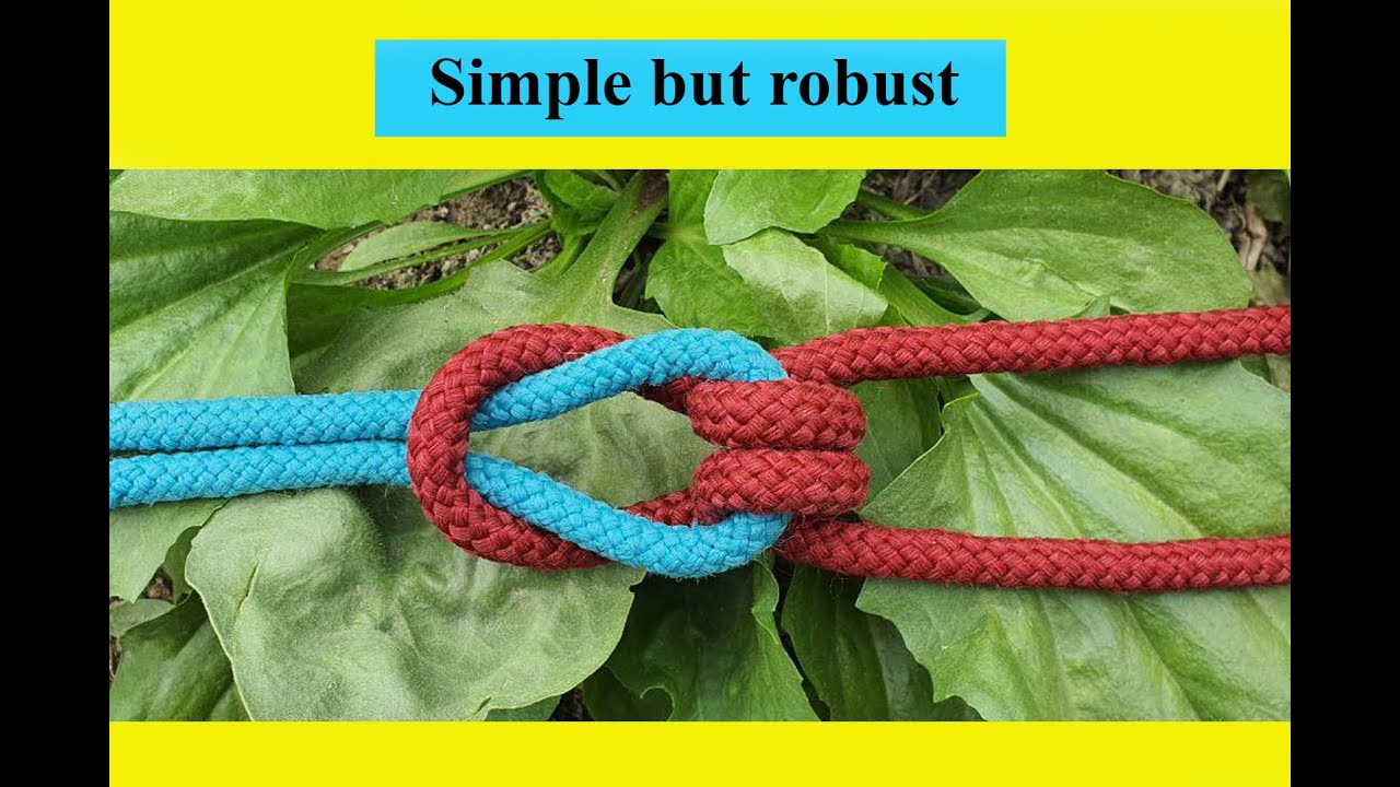 Simple solution of perfect knots, rope work, rope tricks, rope knot