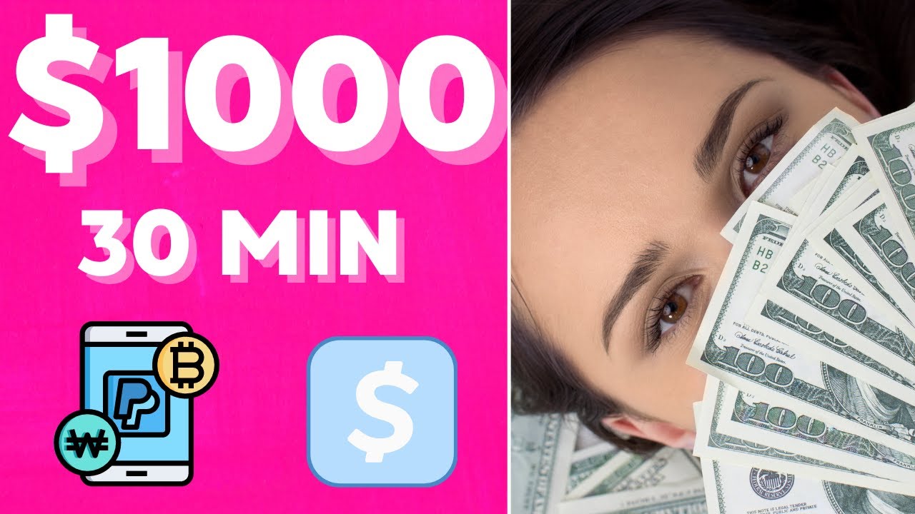 Make Money Online With PayPal 2021 | Easy Ways To Make $1000 IN 30 Mins