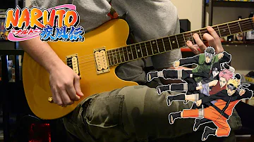 Naruto: Shippuden OP 15 『Guren - DOES』{TABS} Guitar Cover ナルト- 疾風伝