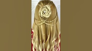 Kiểu Tết Tóc Đẹp Đi Chơi - Đi Tiệc Đơn Giản Dễ Làm #shorts .128 #ngọcuyênn #tếttóc #búitóc