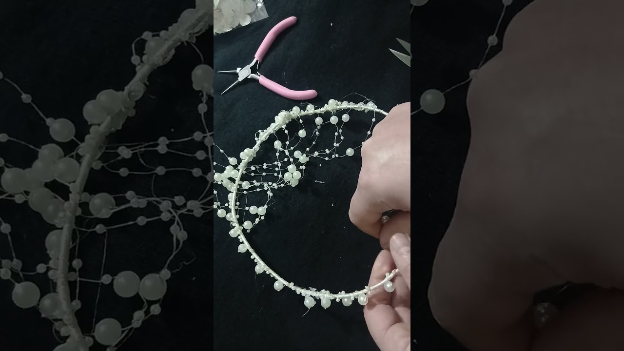 طريقه عمل هيدبيس للعرايس _للبنات