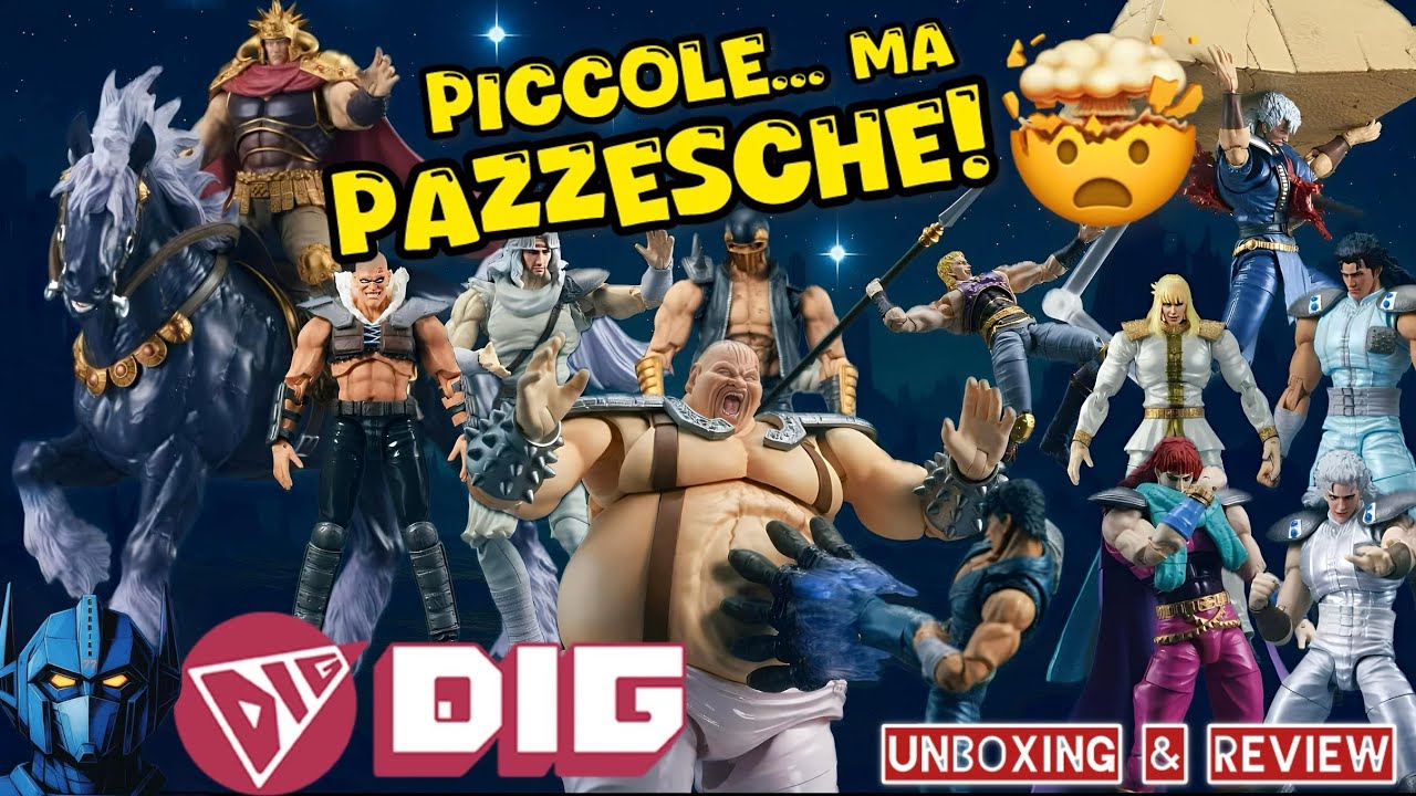Mini action figure di Kenshiro prodotte da DIG Action: valgono davvero il prezzo? 🤔