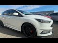 Ford Focus ST in Frozen White. Laird Performance Stage 1 + more. 2018 registered with a great spec.
