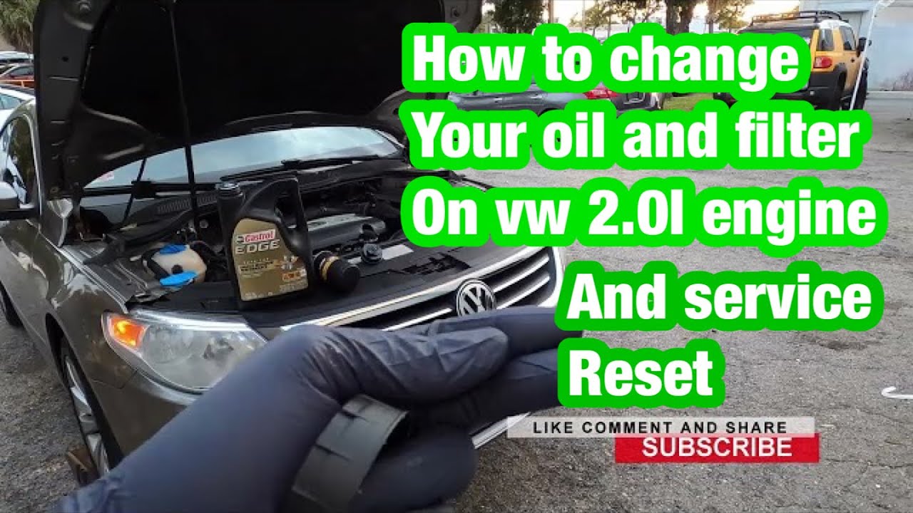 Vw Cc Oil Change And Service Reset YouTube Vw Cc Oil Change And Service Reset YouTube