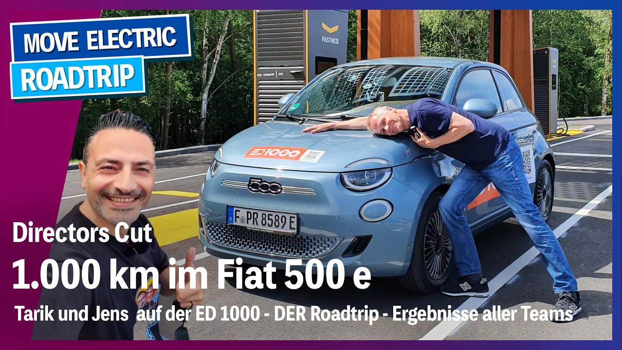 1.000 Kilometer auf der ED 1000 im Fiat 500 e - Directors Cut, Fazit und Ergebnisse