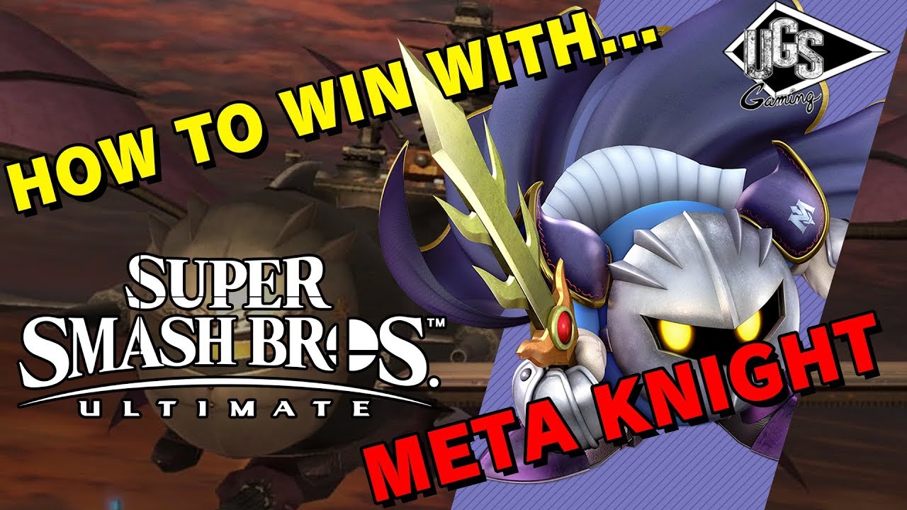 HOW TO WIN WITH...UGS Gaming Character Analysis: META KNIGHT ft. KRAD - YouTube