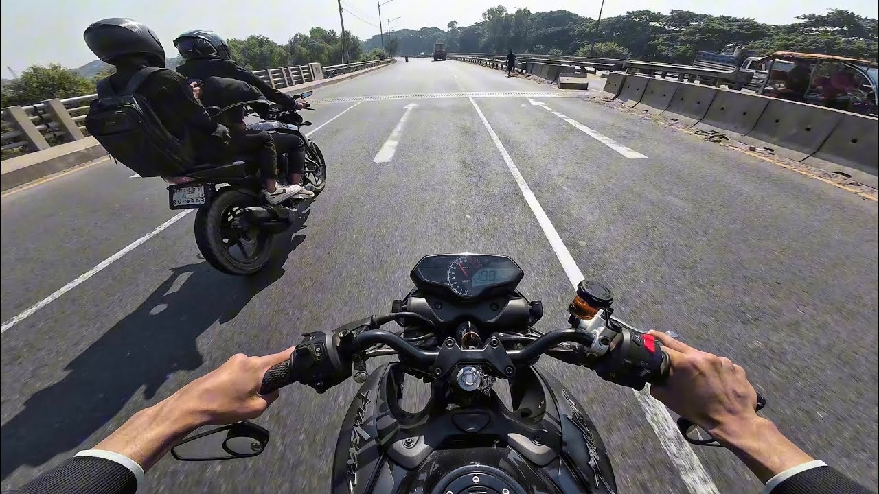 Dhaka to Cumilla | Pulsar N160 | highway ride | breakfast ride | POV | 