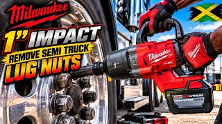 Can a Milwaukee 1" impact remove semi truck lug nuts